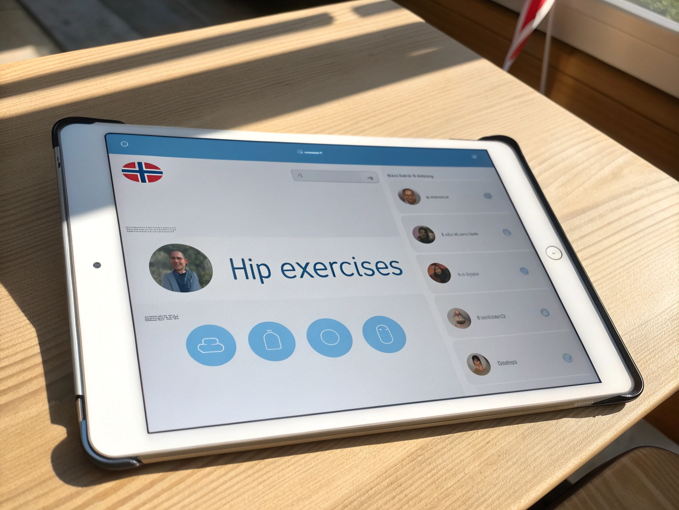 Interface mobile d'assistance et de prise de contact par messagerie